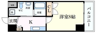 江坂駅 徒歩7分 7階の物件間取画像